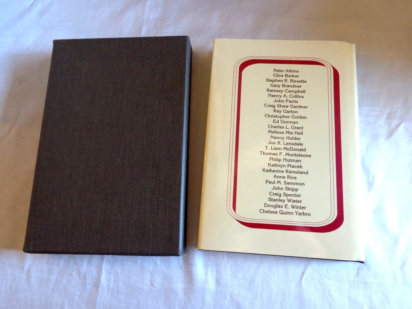 Cut! Horror Writers On Horror Film Christopher Golden SIGNEDx26 Limited Edition