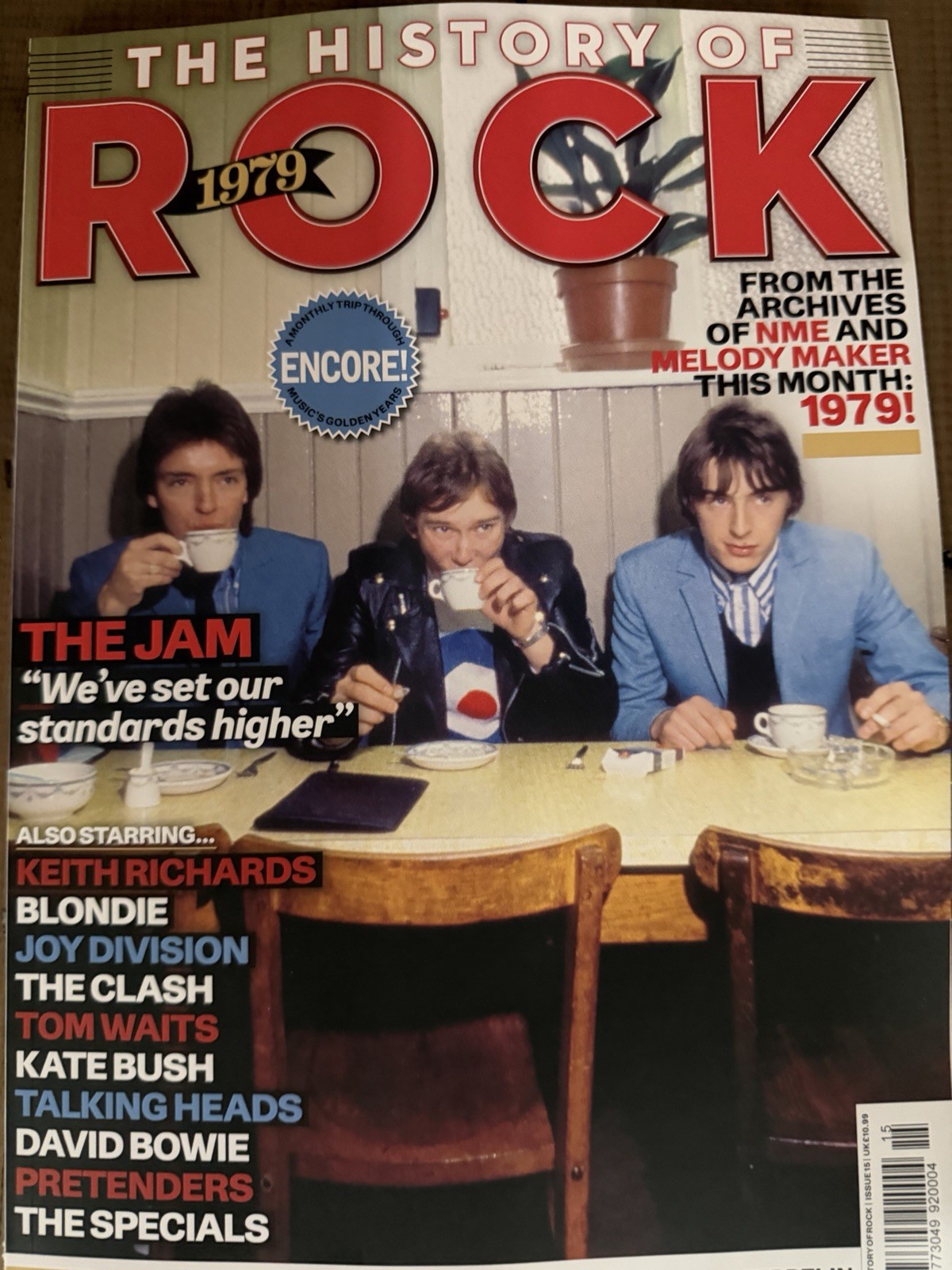 The History of Rock magazine #15 2026: 1979 The Jam Keith Richards Blondie Clash
