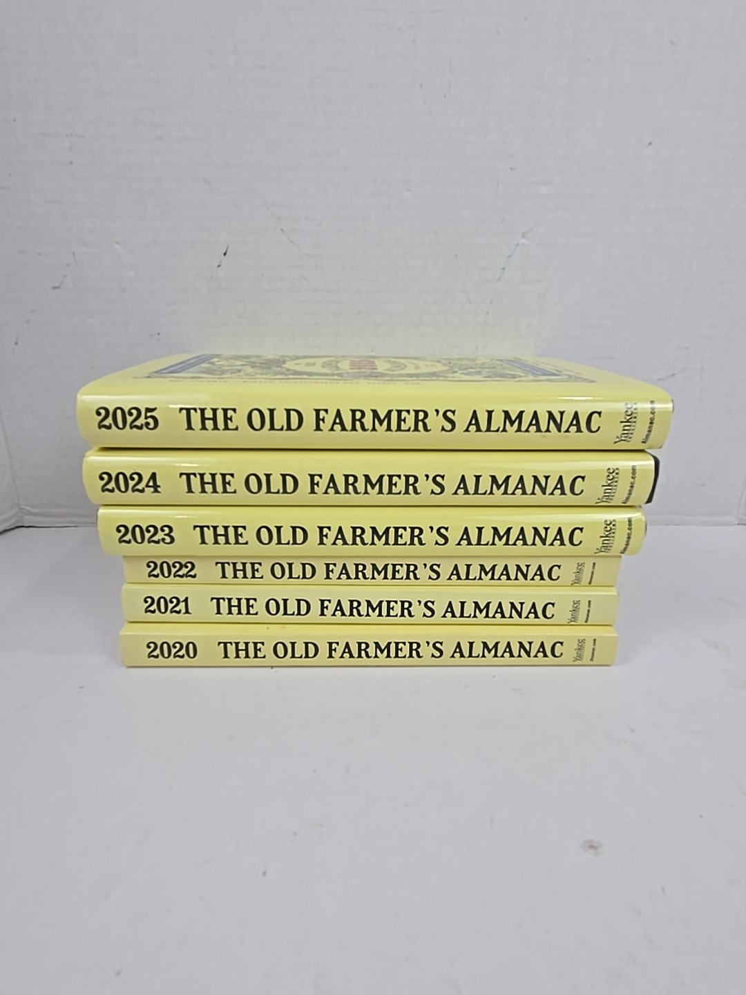 Lot Of 6 The Old Farmer&rsquo;s 2021 Through 2025 Almanacs 3 Soft And 3 Hardback NEW