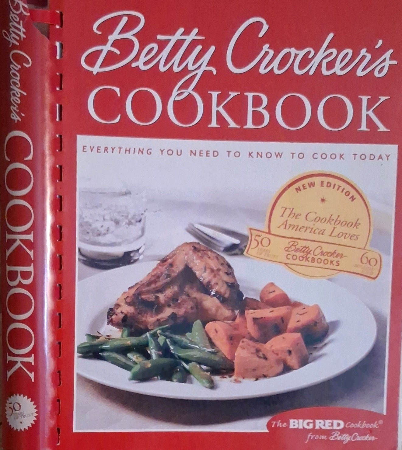Betty Crocker&rsquo;s Cookbook New Edition The Big Red Cookbook Ring/Wire Bound Illus