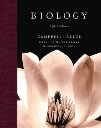Biology, 8th Edition – Hardcover By Neil A. Campbell – VERY GOOD