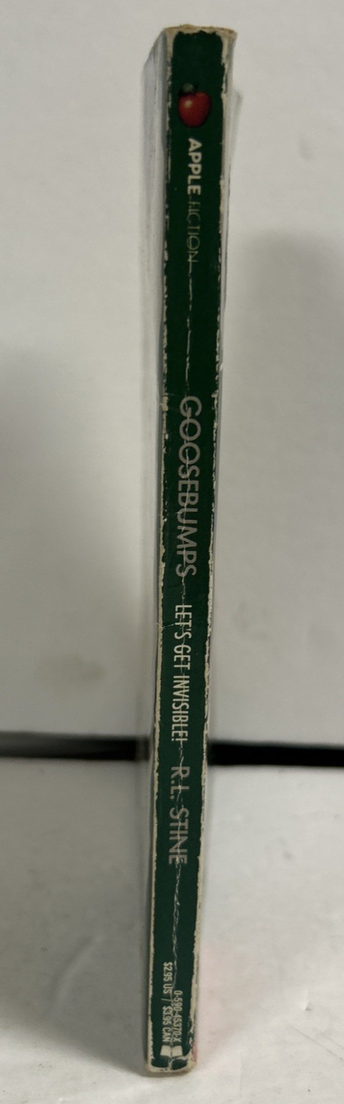 TRUE 1st Print Goosebumps Unnumbered Let’s Get Invisible #6, VG+ R.L. Stine
