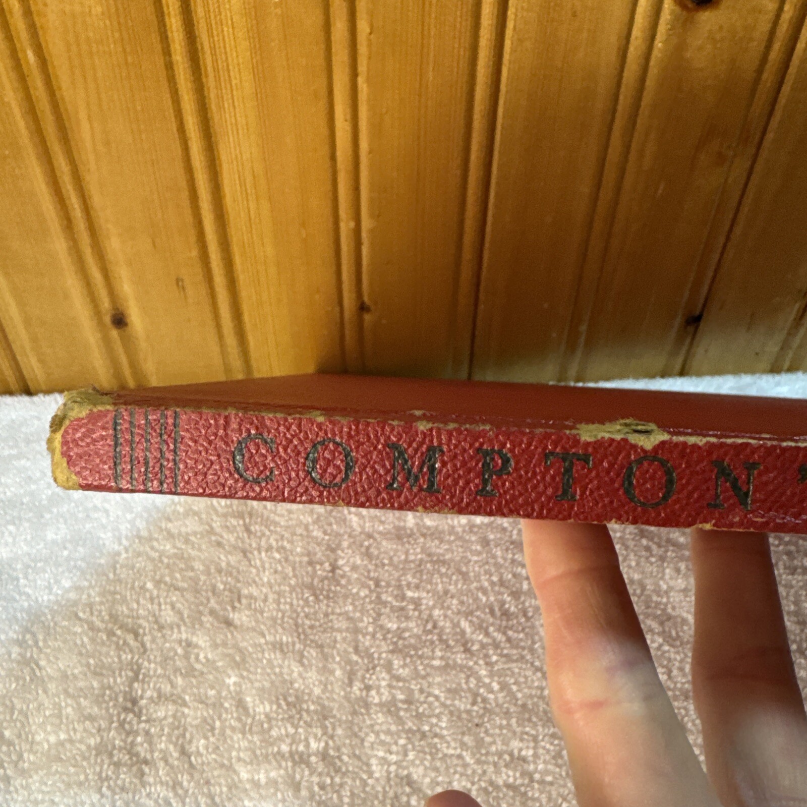 War Volume Compton&rsquo;s Pictured Encyclopedia Hardcover Book 1942