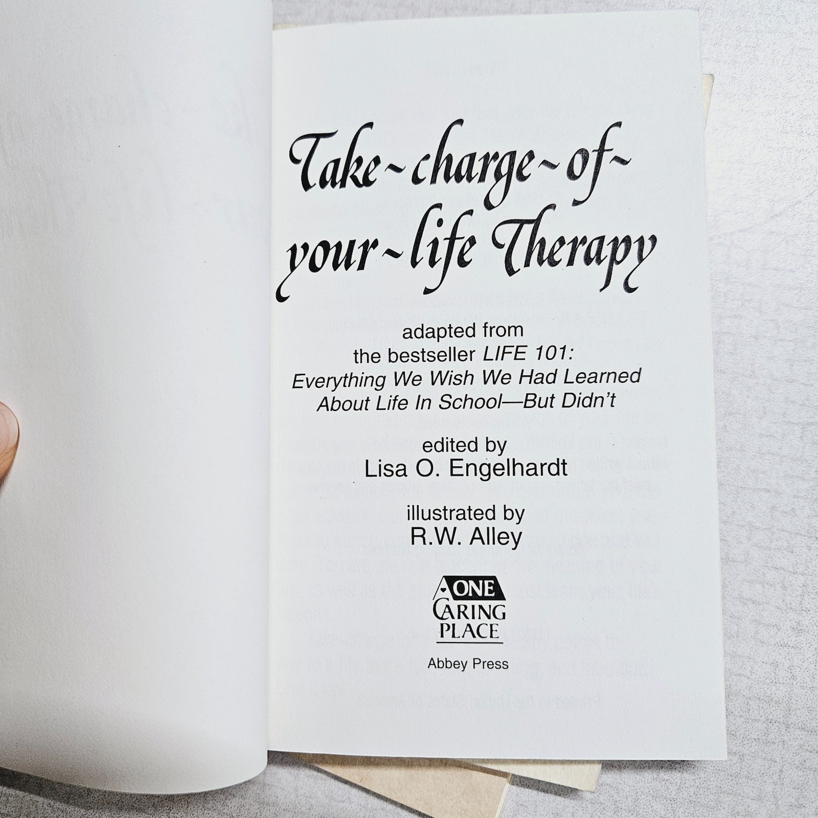 Lot of (3) Therapy Elf Self Help Mini Books – Alley – Prayer, Keeping Up Spirits