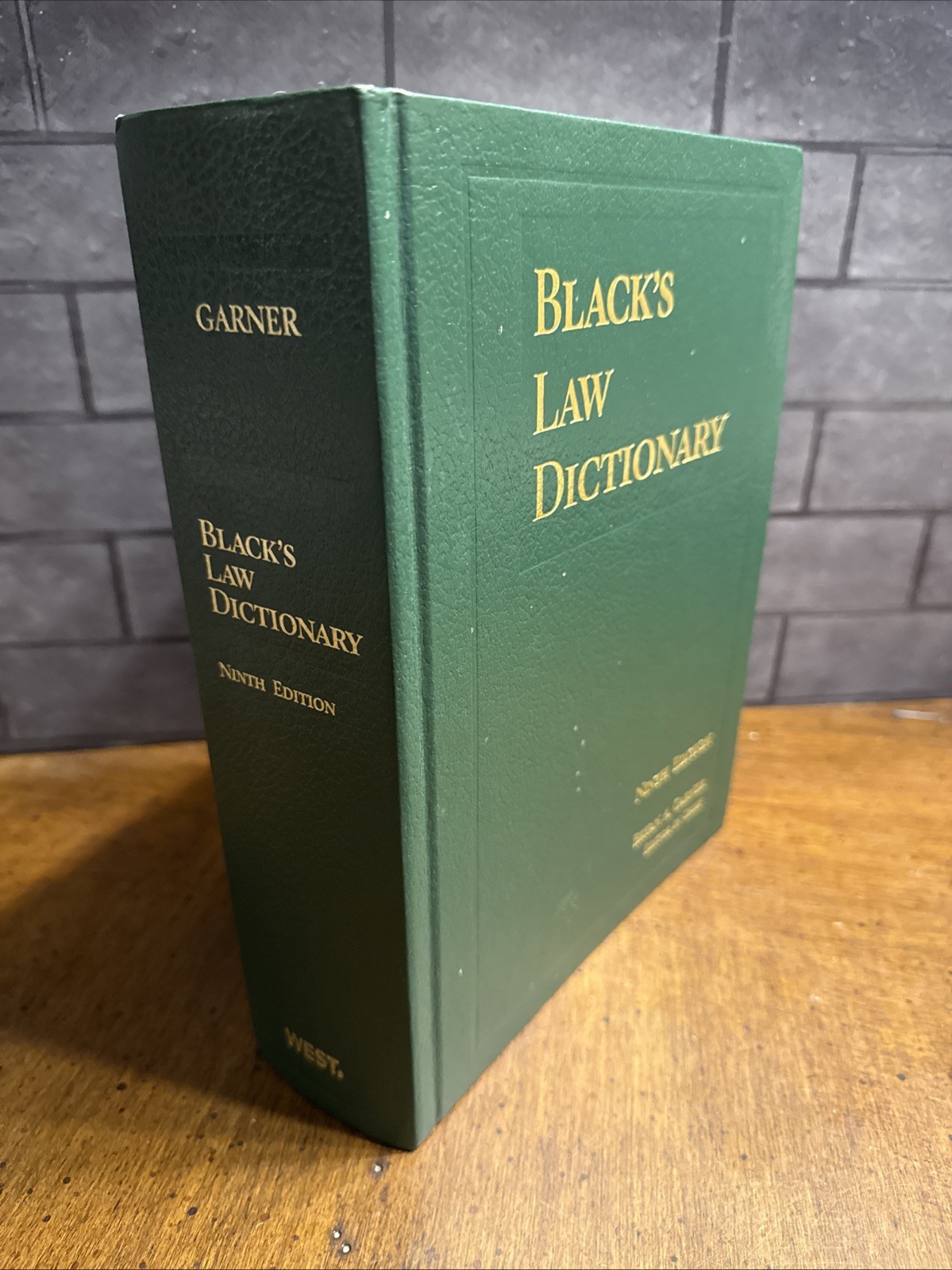 Black&rsquo;s Law Dictionary, Standard Ninth Edition by Bryan A. Garner Hardcover