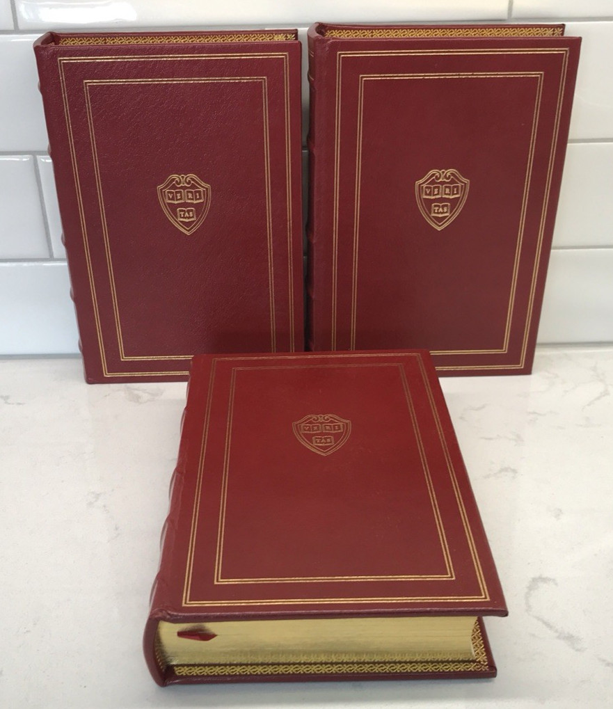 Easton Press Harvard Classics Millennium Ed English Poetry 3 Volume Set 1-3