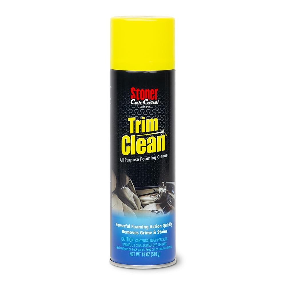Stoner Car Care 91134 Trim Clean, 18oz, Foaming Automotive Interior Cleaner