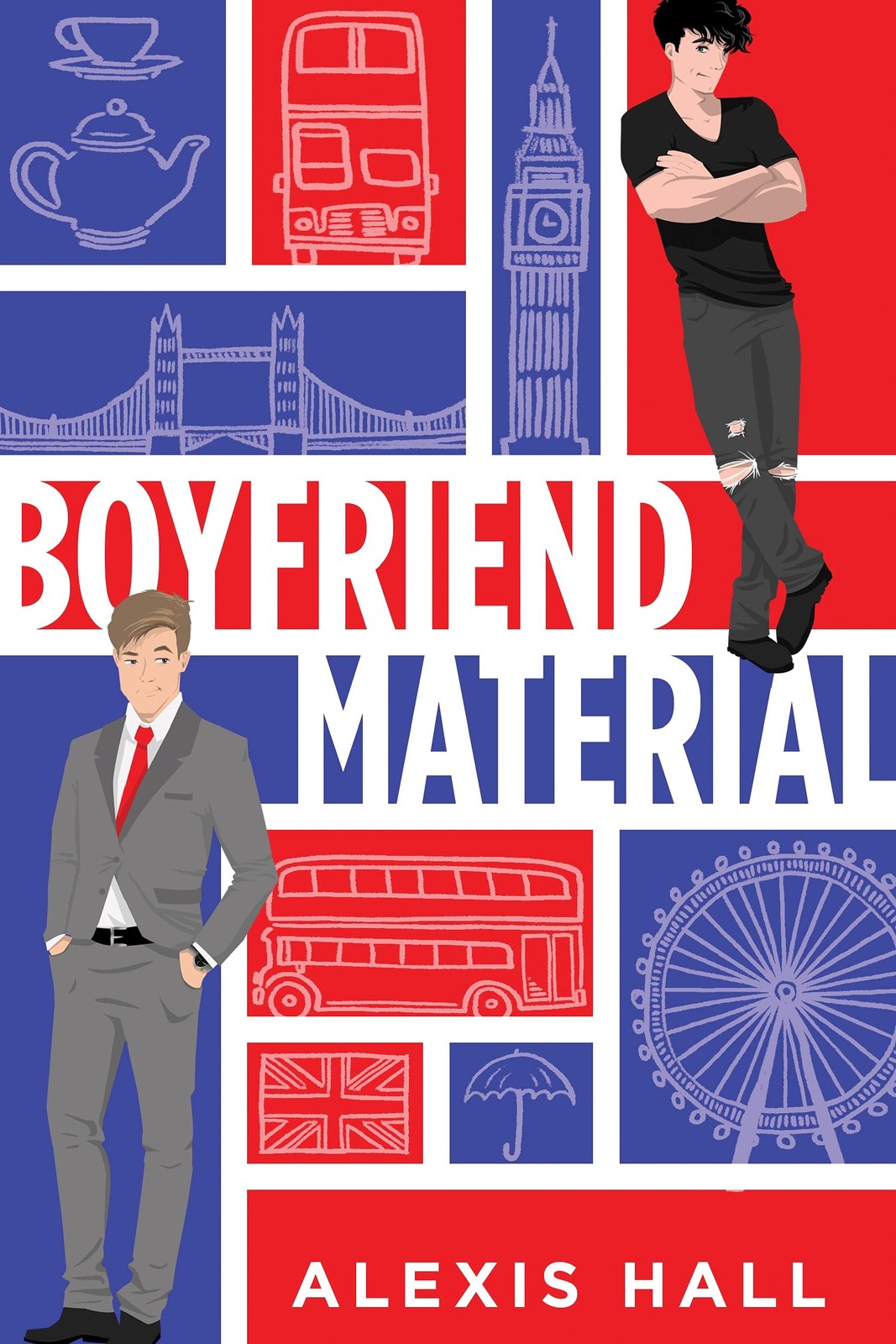 Boyfriend Material: An MM Fake Dating Romance (London Calling, 1)
