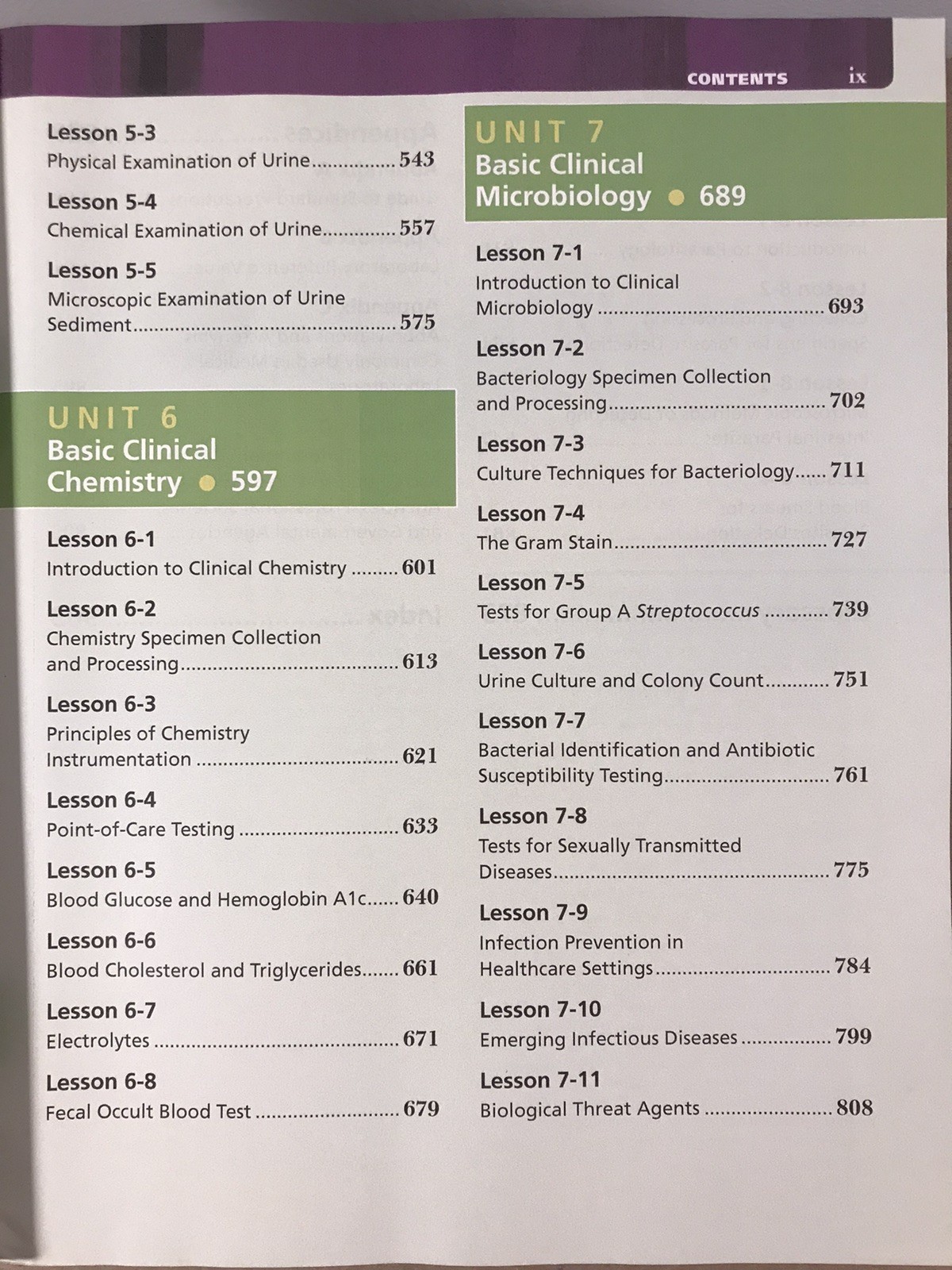 Basic Clinical Laboratory Techniques – Sixth 6th Edition – 2012 Paperback