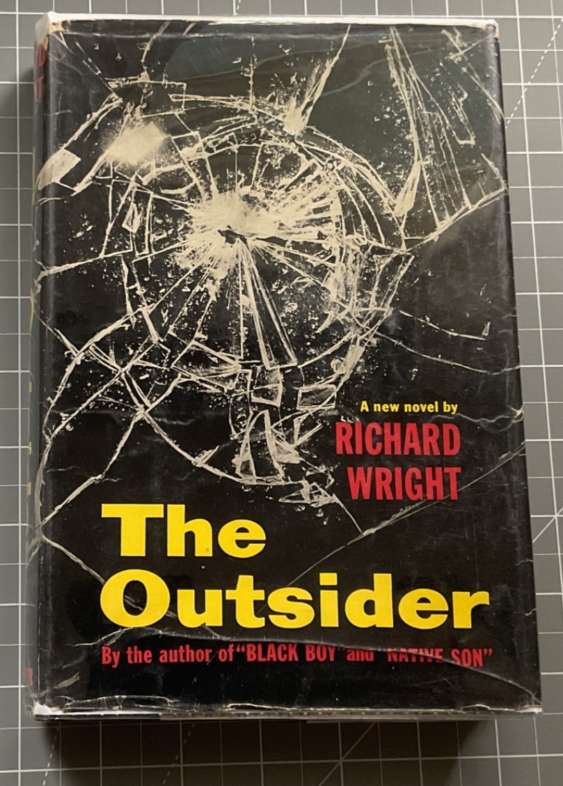 The Outsider by Richard Wright 1953 HC/DJ 1st edition