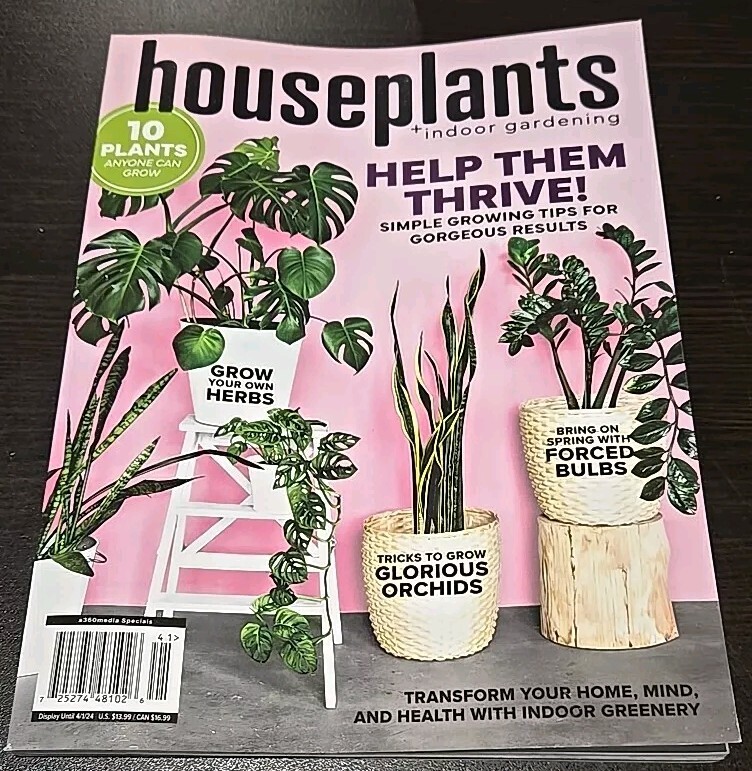 Houseplants & Indoor Gardening Magazine 2024 A360 Media