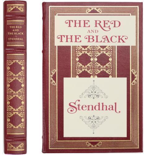LEATHER THE RED AND THE BLACK STENDHAL CLASSICS Satire french Society Corruption