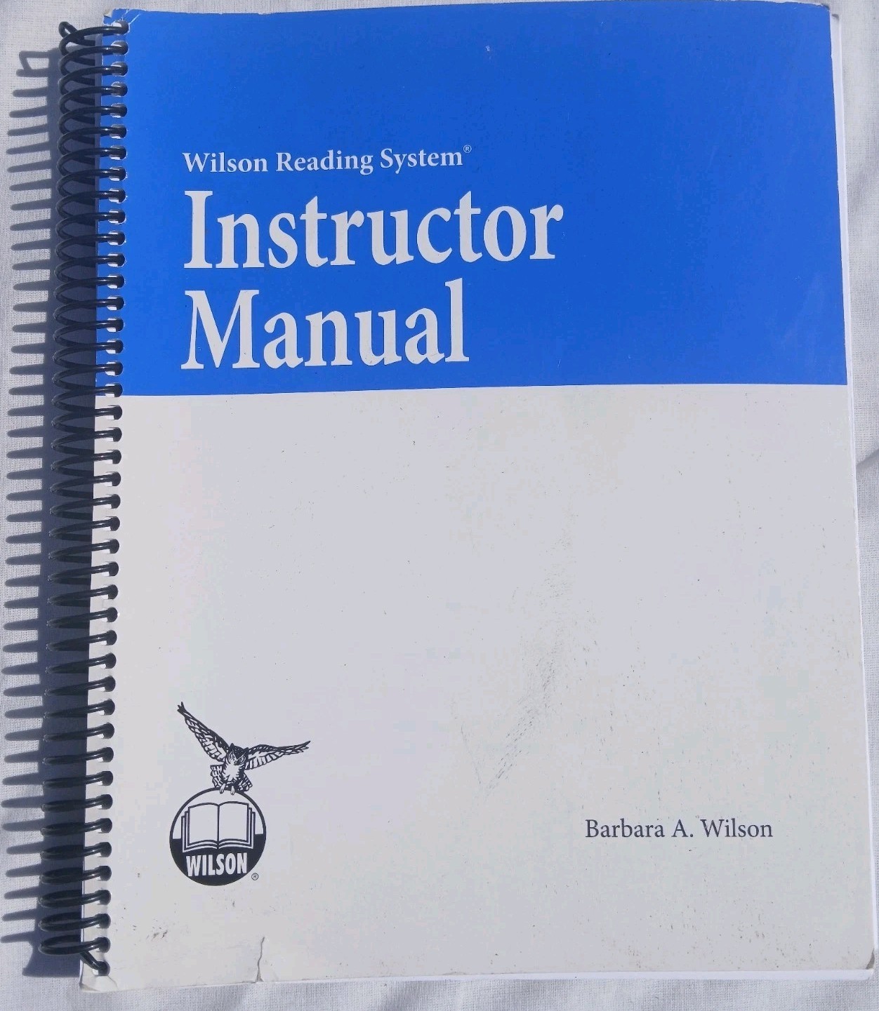 Instructor Manual Wilson Reading System, Good, No Marks