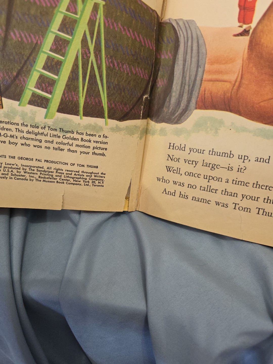 A Little Golden Book, Tom Thumb #353 A Ed .25