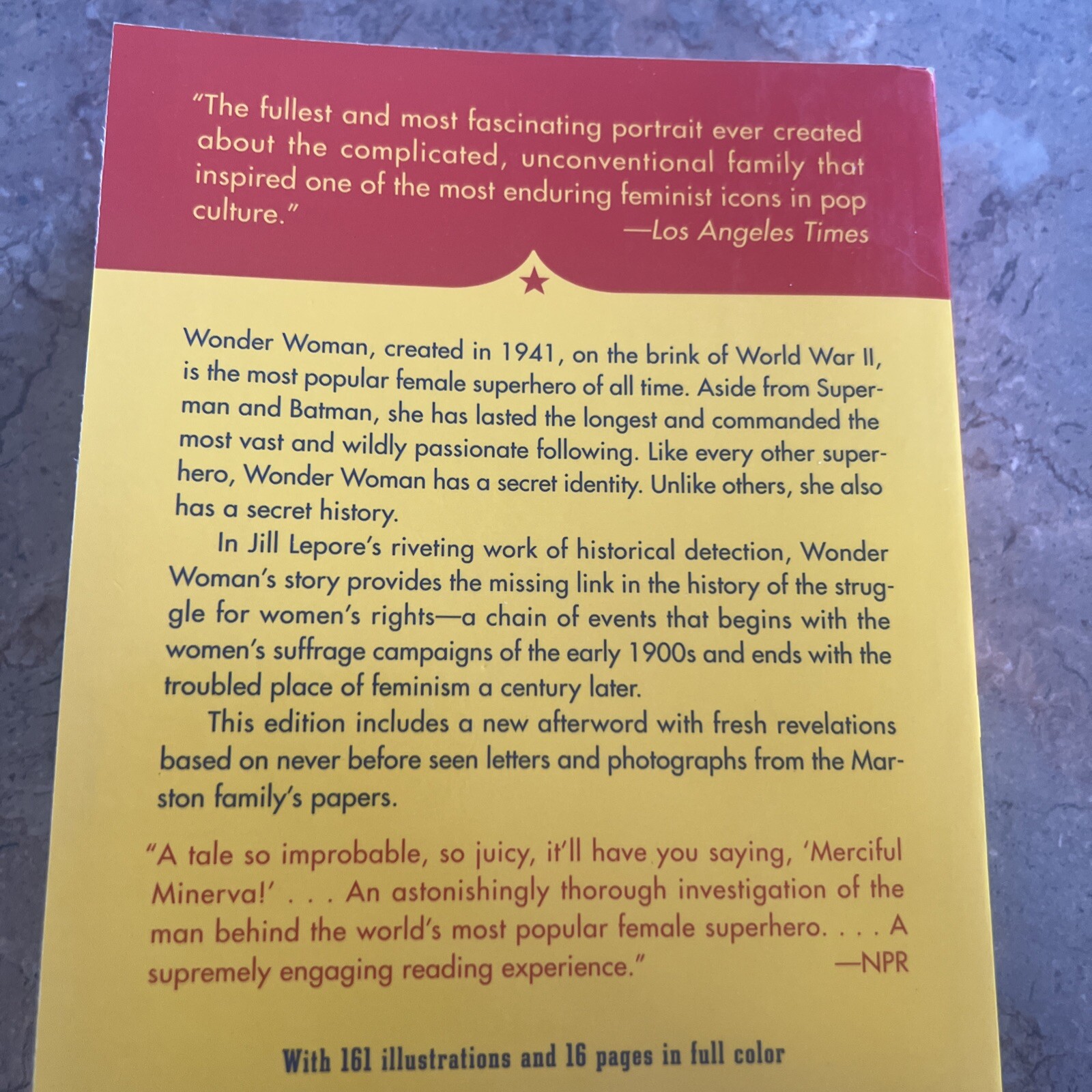 The Secret History of Wonder Woman By Jill Lepore Paperback