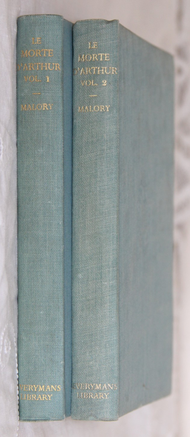 Le Morte D&rsquo;Arthur – Sir Thomas Malory Everyman&rsquo;s Library 2 Volumes