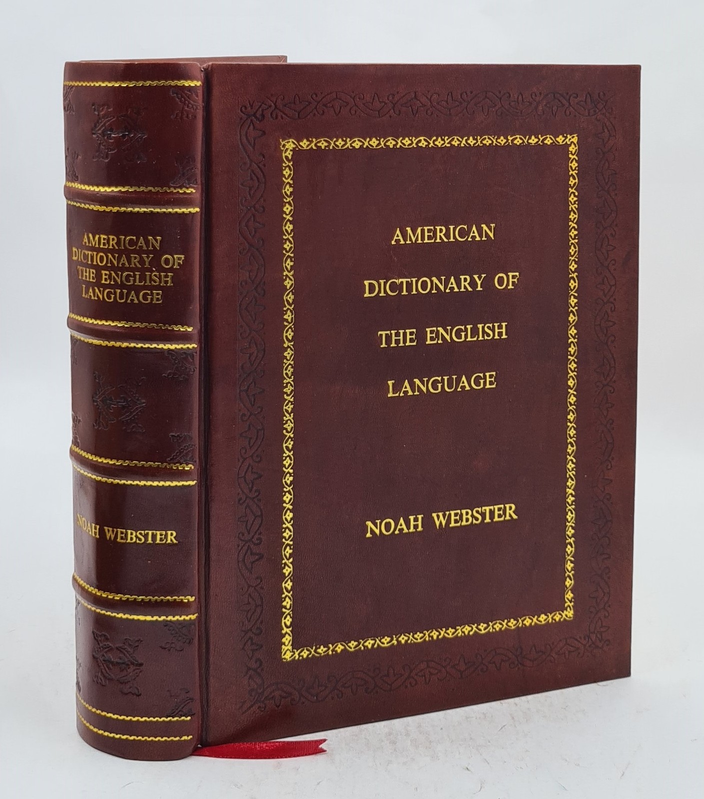 Webster&rsquo;S 1828 American Dictionary Of The English [Premium Leather Bound]