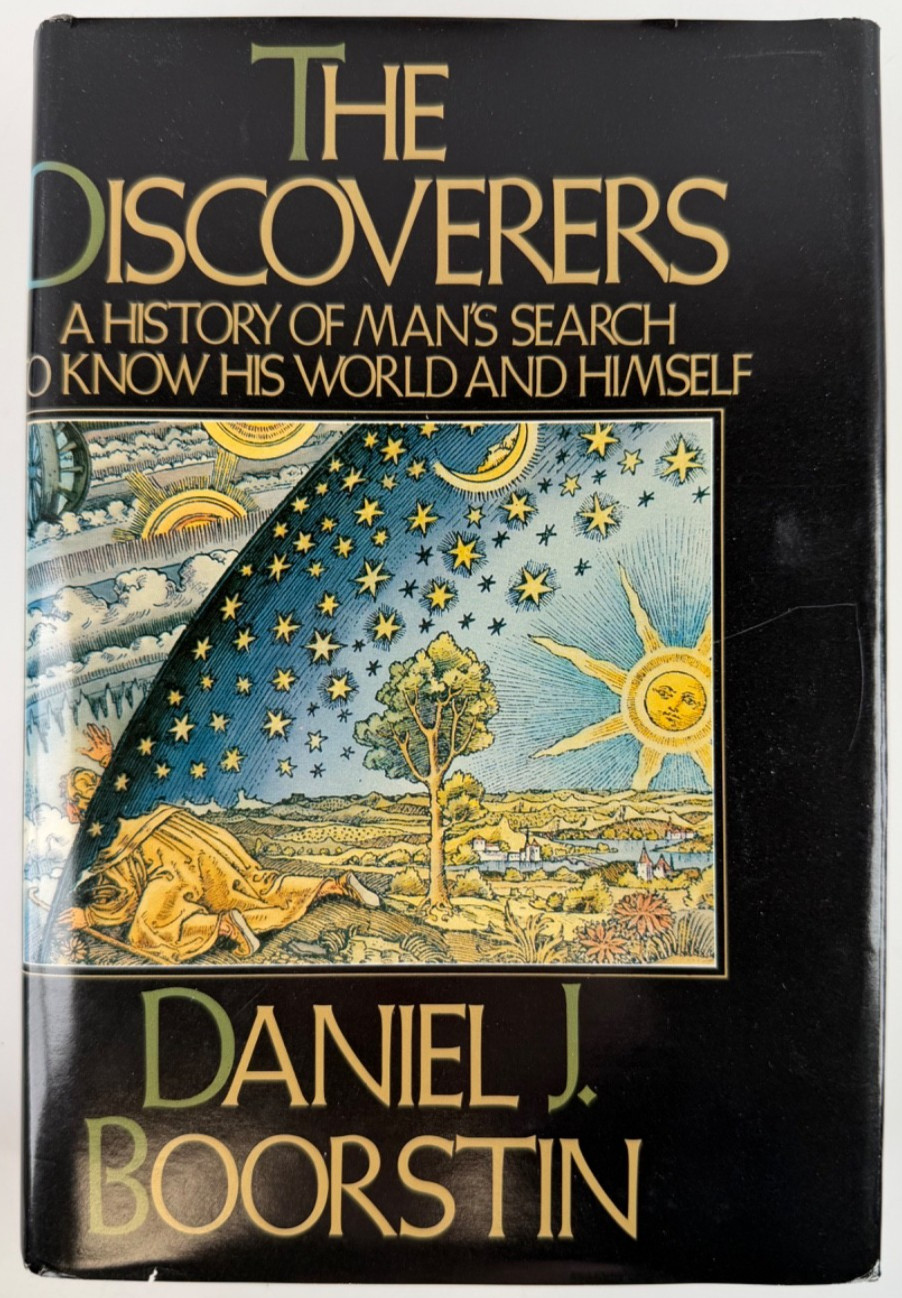 The Discoverers 1983 Daniel J. Boorstin Hardcover History Book w Dust Jacket