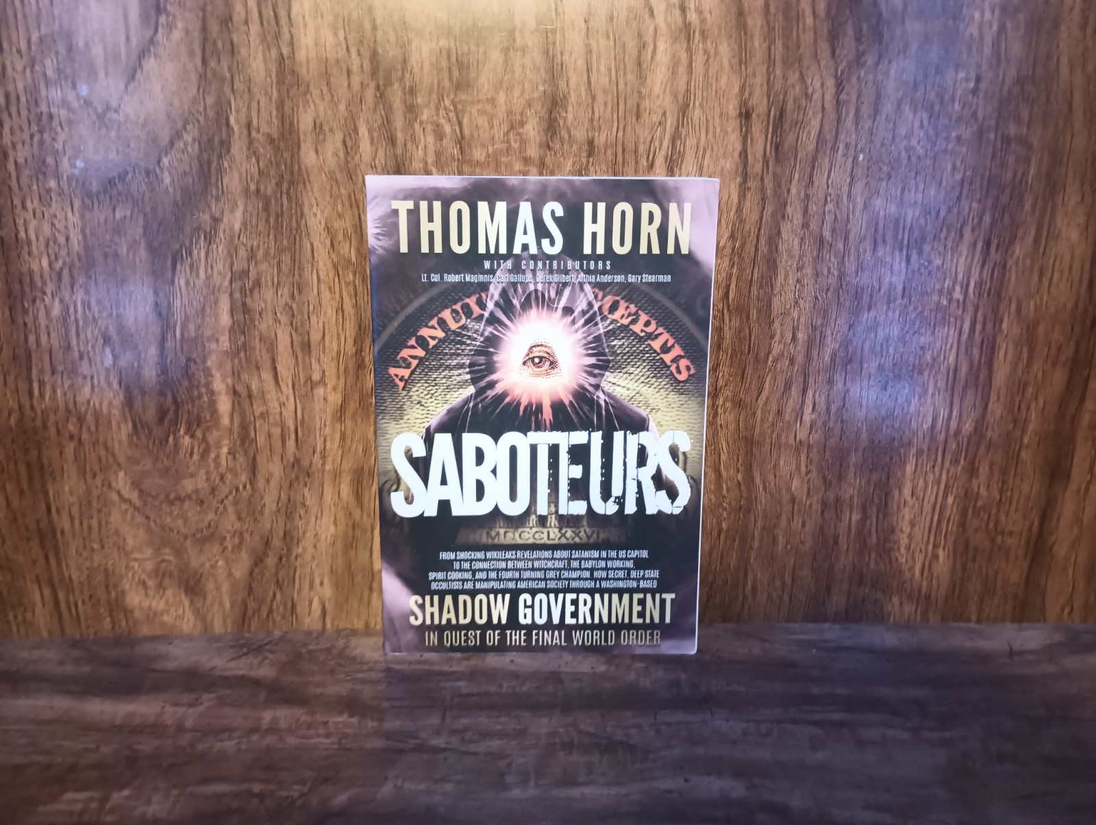 Saboteurs by Thomas Horn (2017, Trade Paperback) Defender Publishing Very Good