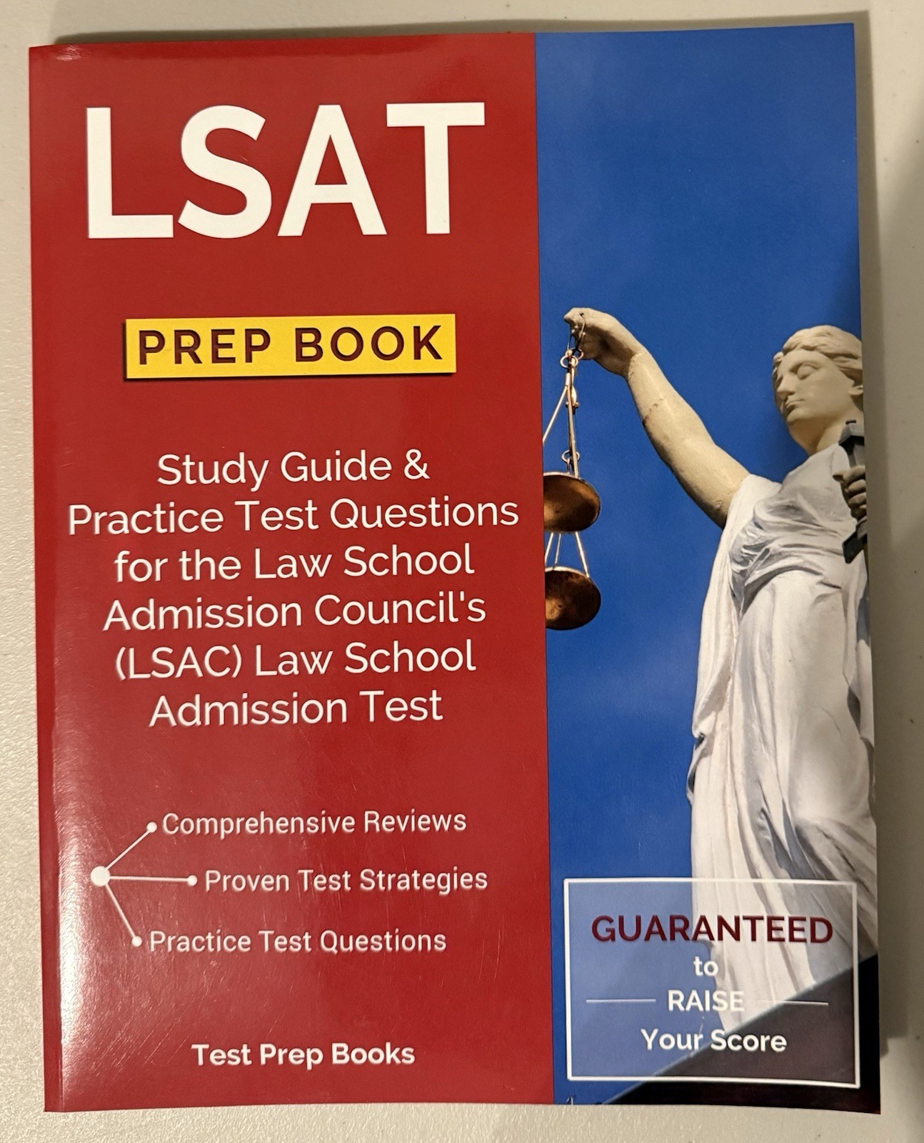 LSAT Prep Book Study Guide Practice Test Questions LSAC Law School Exam 2018
