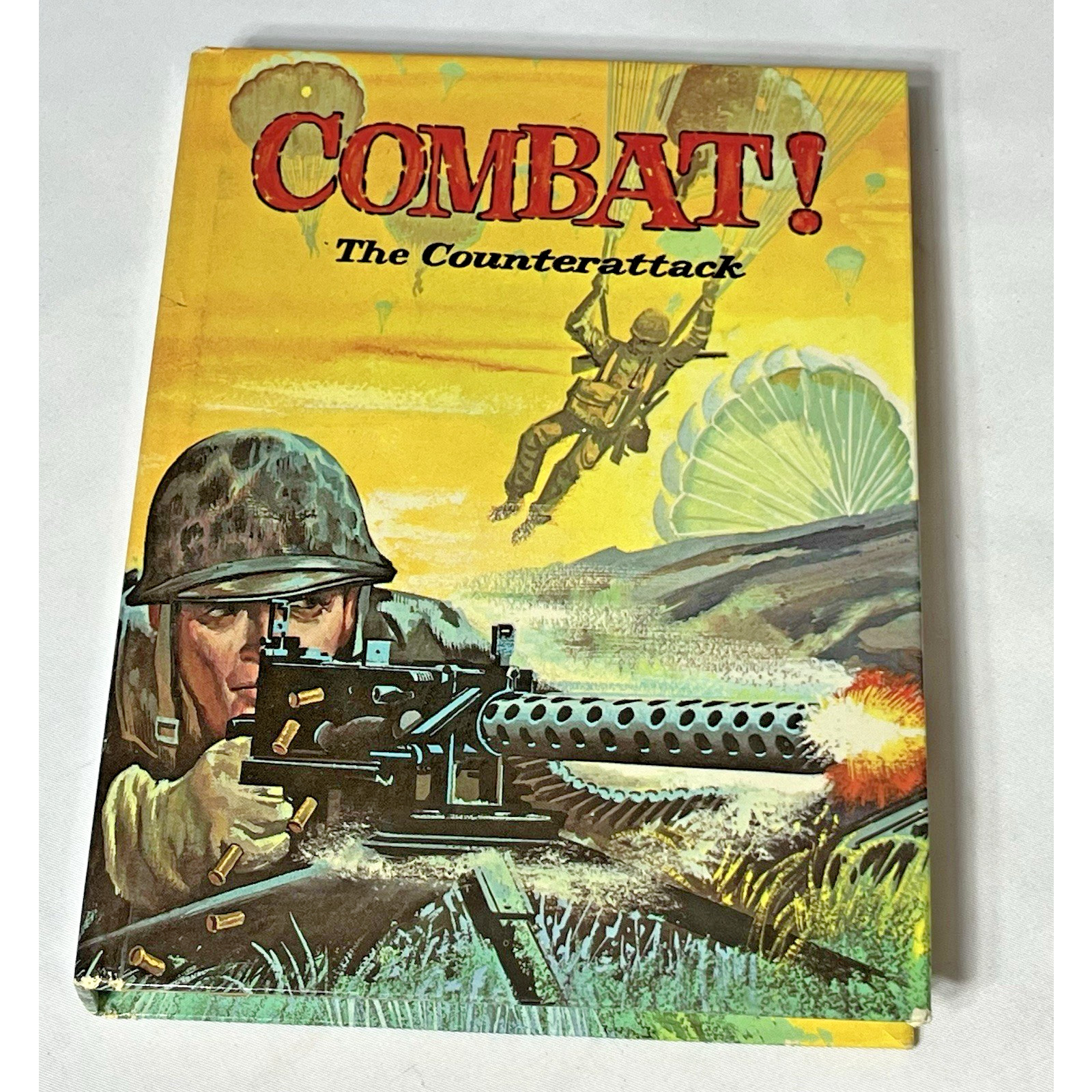 1964 Combat The Counterattack HC Book Whitman Publishing TV Series Army Military