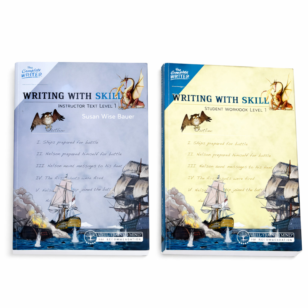 Writing With Skill Level 1 Student Workbook & Teacher Guide Well Trained Mind