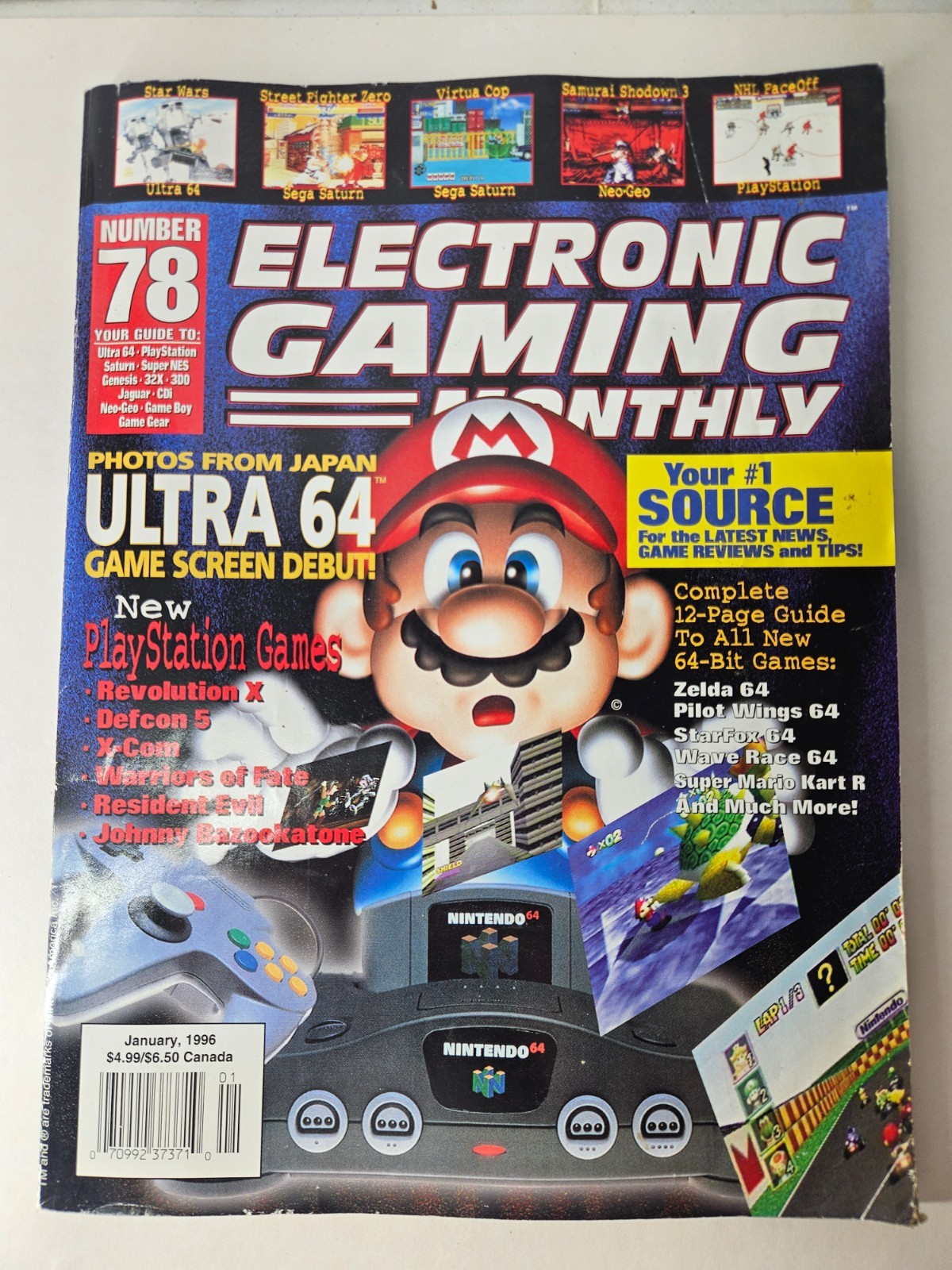 Electronic Gaming Monthly Magazine 1996-2007, Video Game Mags Choice Lot *READ*