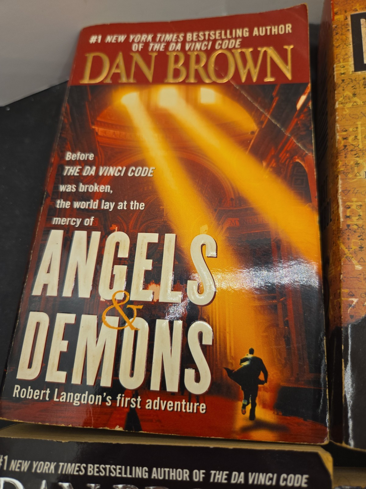 Dan Brown Books Paperback 4pc Lot Lost Symbol Digital Fortress Deception Angels