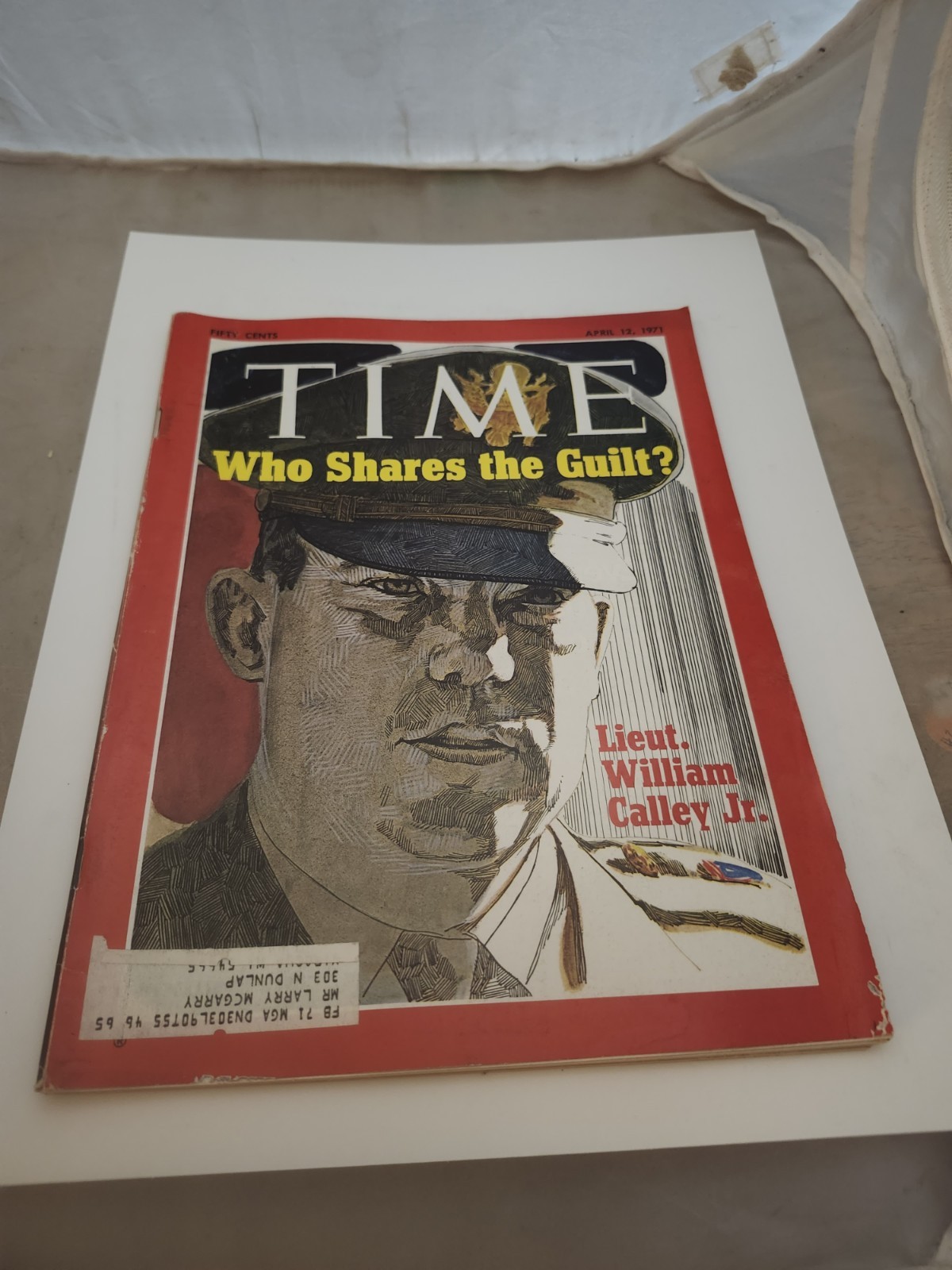 Time Magazine (April 12, 1971) (Lieutenant William Calley Jr.)