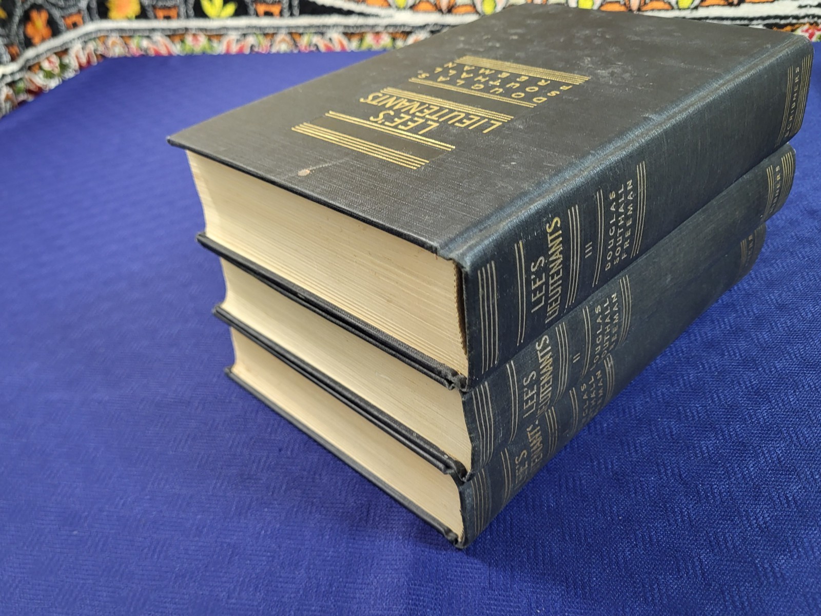 LEE’S LIEUTENANTS 3 Volume Box Set by Douglas Southall Freeman
