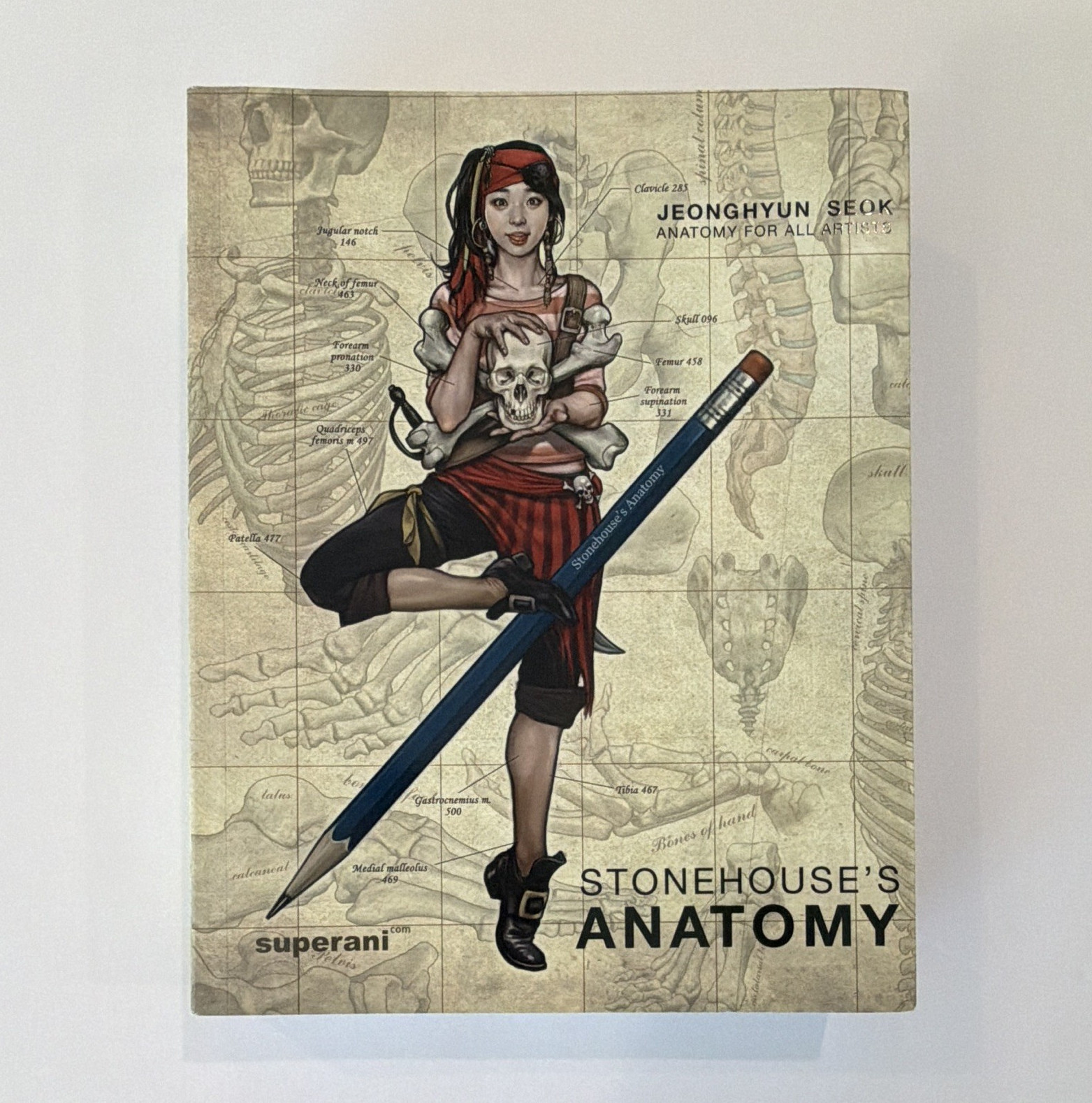 Stonehouse’s Anatomy by Jeonghyun Seok — Anatomy for Artists, English, Superani