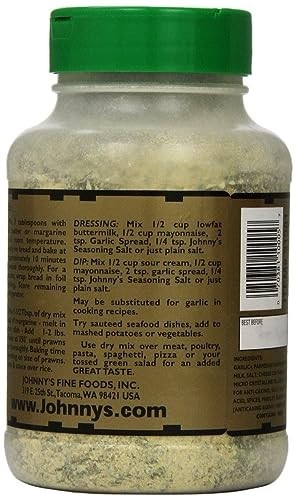 Johnny&rsquo;s Garlic Spread and Seasoning, 18 Oz