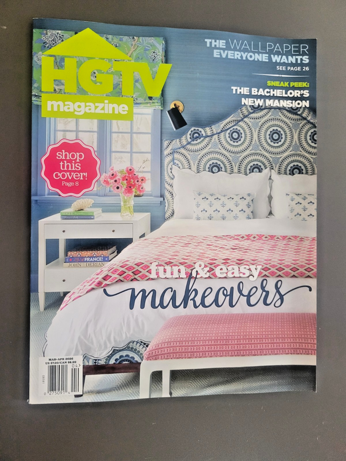 HGTV Magazine – March/April 2026 Issue -Fun & Easy Makeovers -Bachelor&rsquo;s Mansion