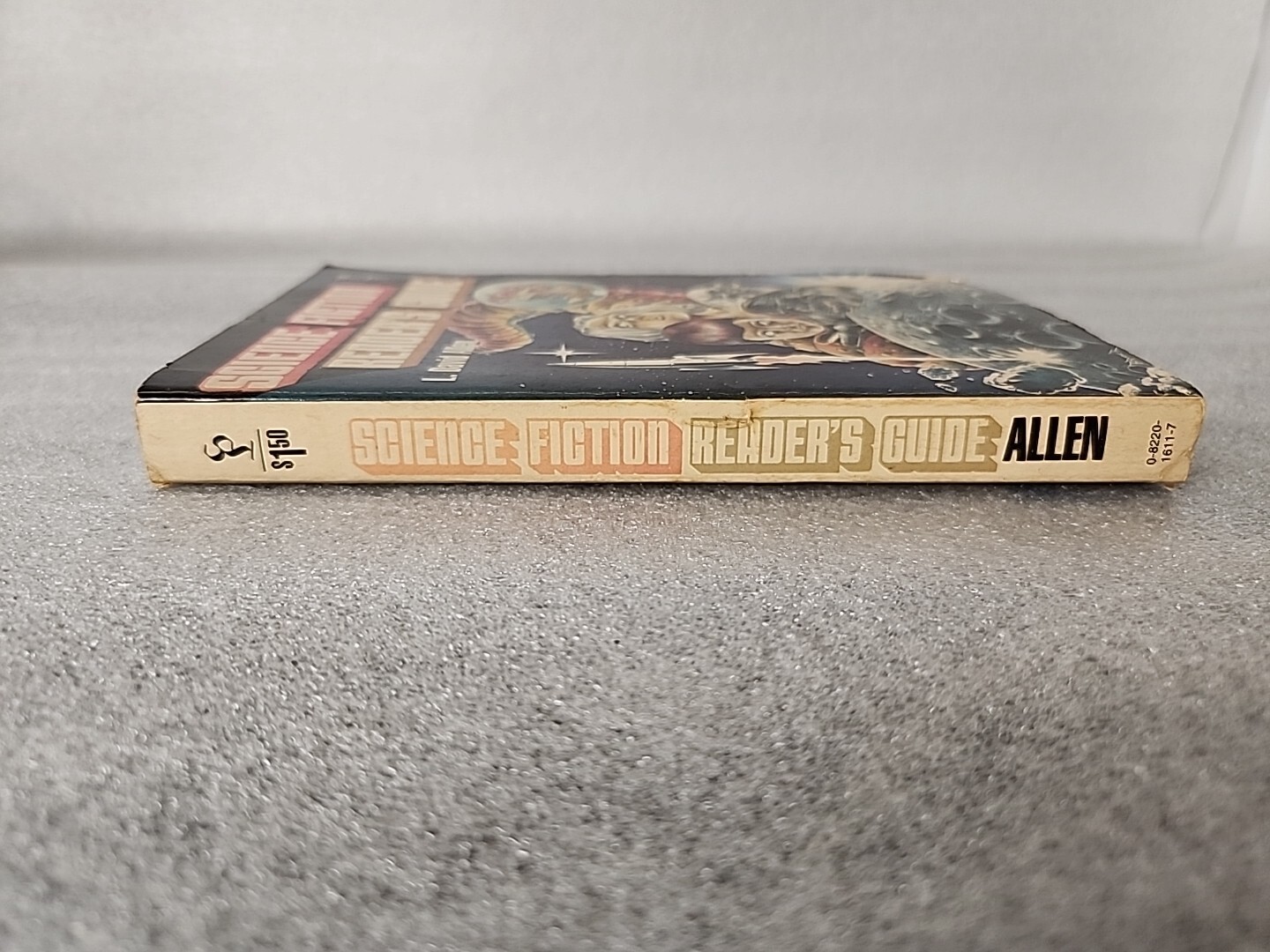 Science Fiction Reader&rsquo;s Guide by L. David Allen 1974 Vintage PB Cool Cover Art