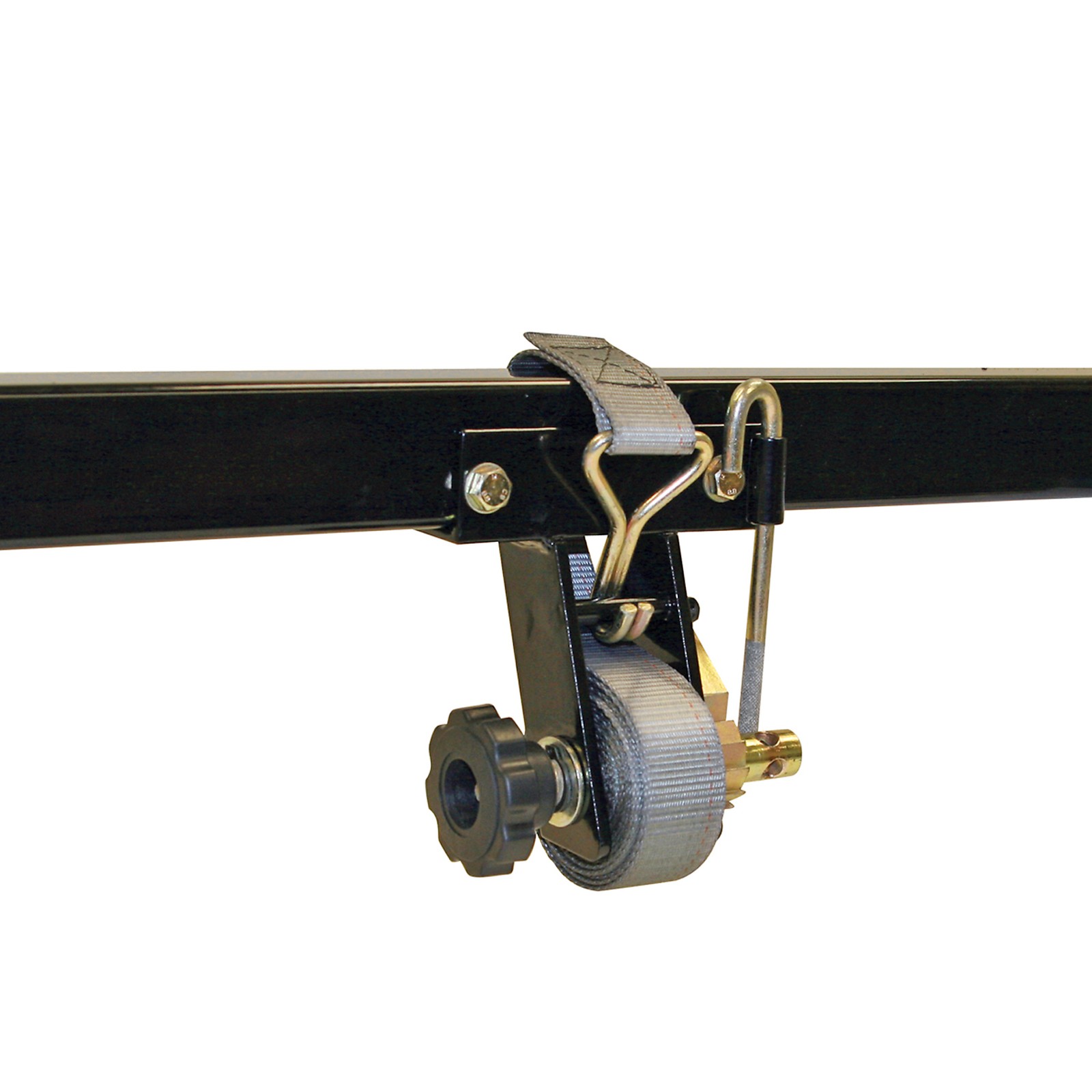 Buyers Products, 1.5in. Ratchet Tie Down Square Rectangular Tube Ladder Racks,