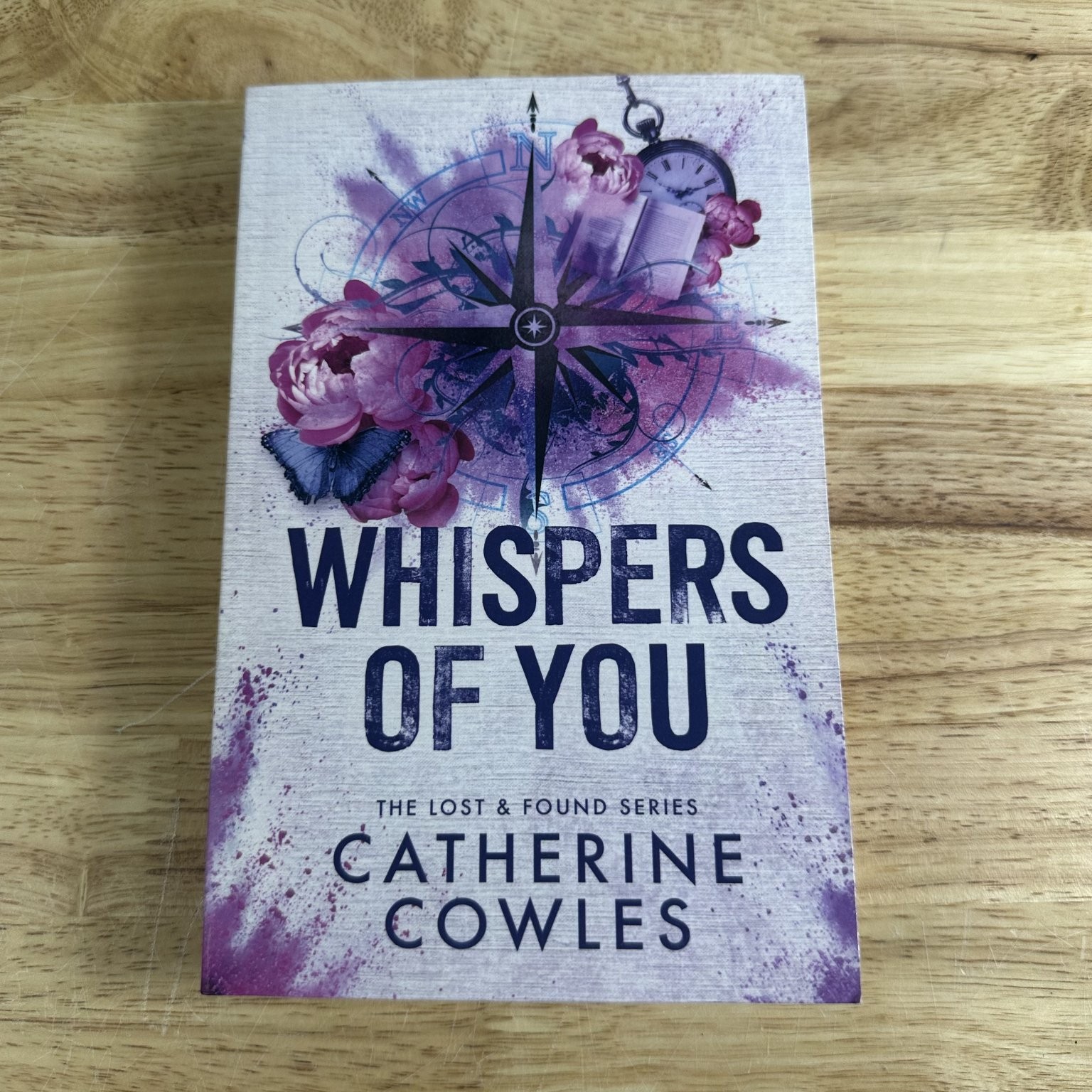 Whispers of You Catherine Cowles 2022 Signed Paperback Lost & Found Series