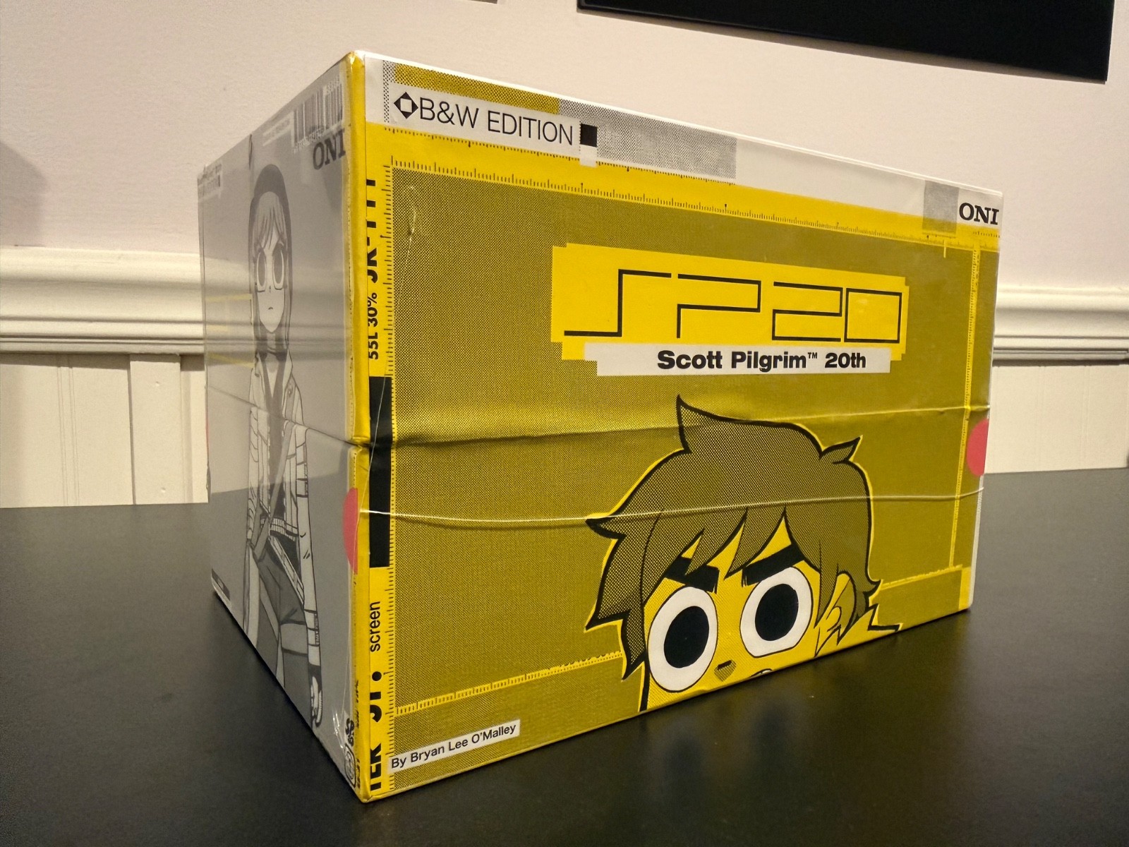 Scott Pilgrim 20th Anniversary B&W Hardcover Box Set SEALED Bryan Lee O&rsquo;Malley