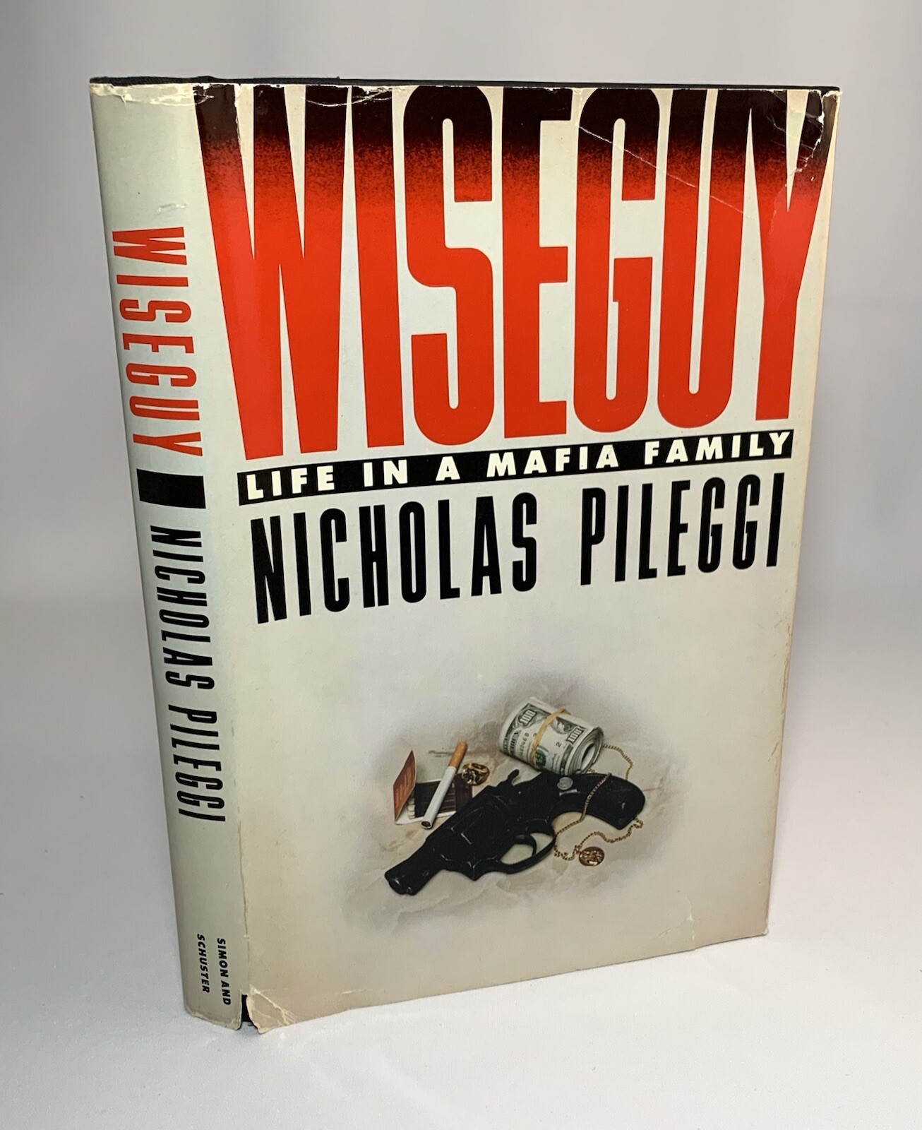 Wiseguy-Nicholas Pileggi-SIGNED-INSCRIBED-First Edition/4th Printing-Goodfellas!