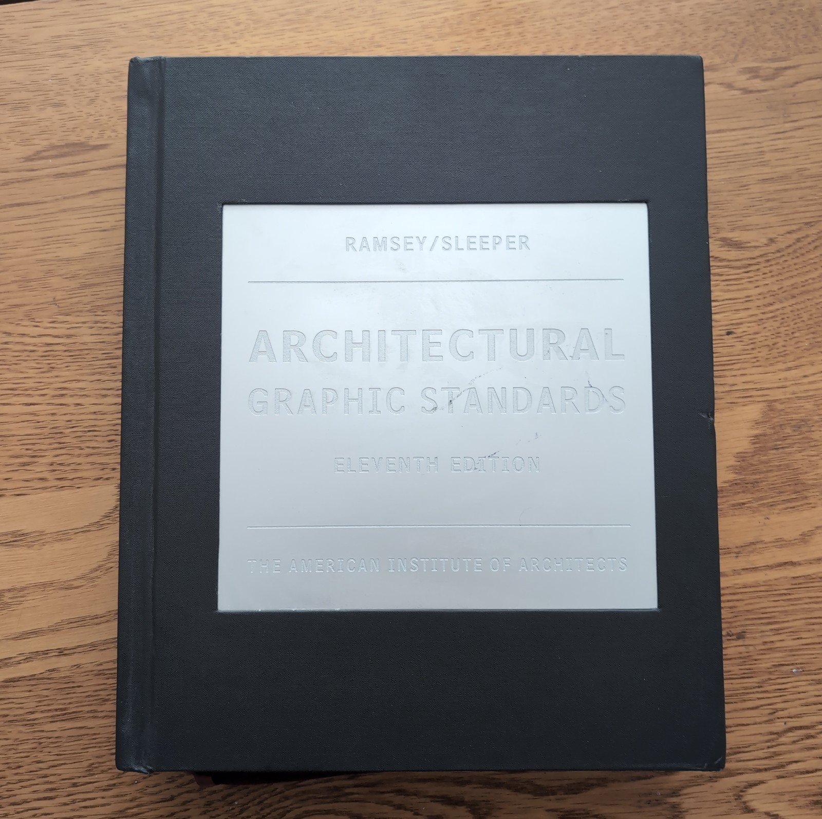 Architectural Graphic Standards 11th Edition Hardcover