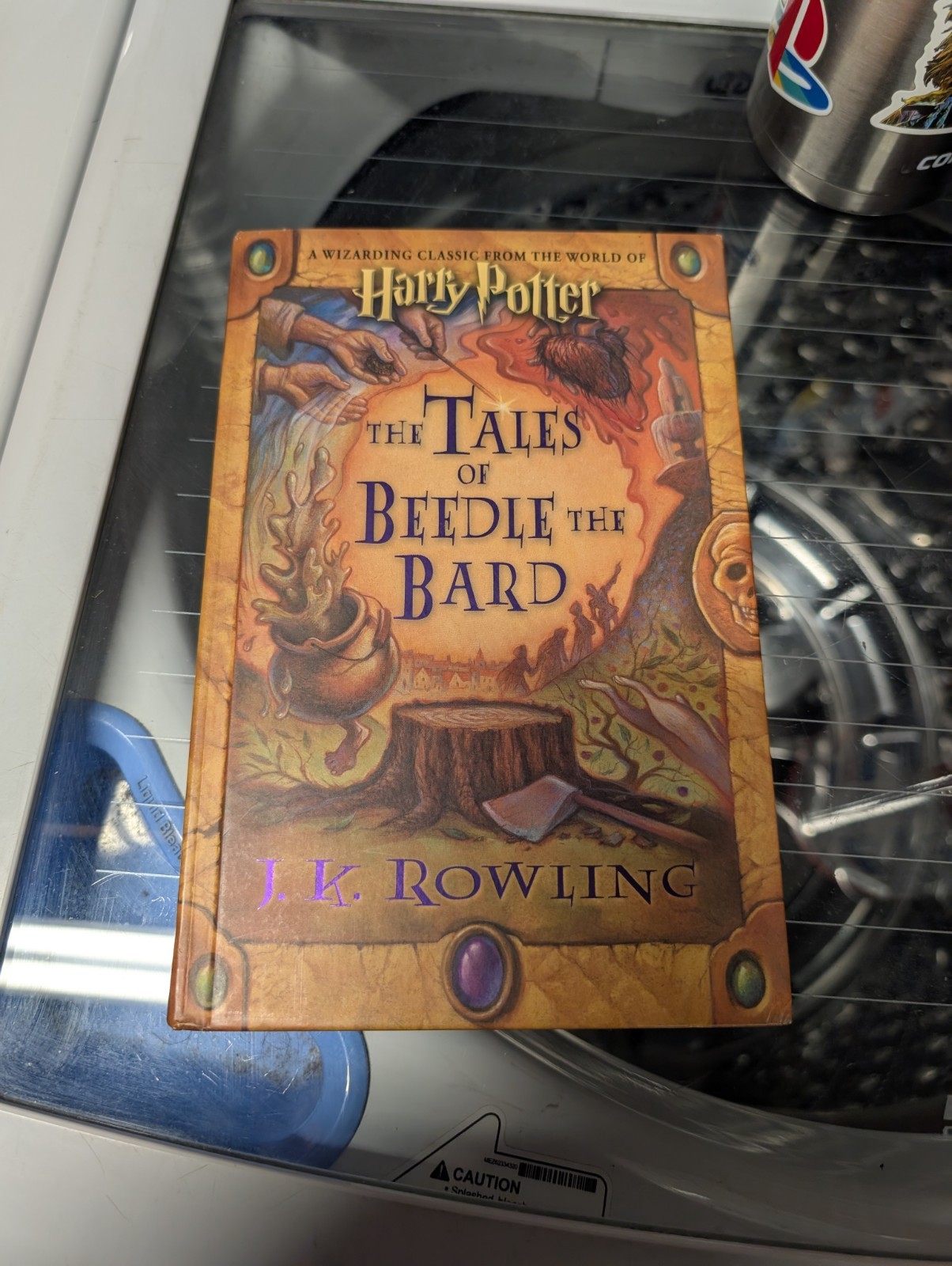 Harry Potter The Tales of Beedle The Bard JK Rowling 1st Edition Hard Cover 2008