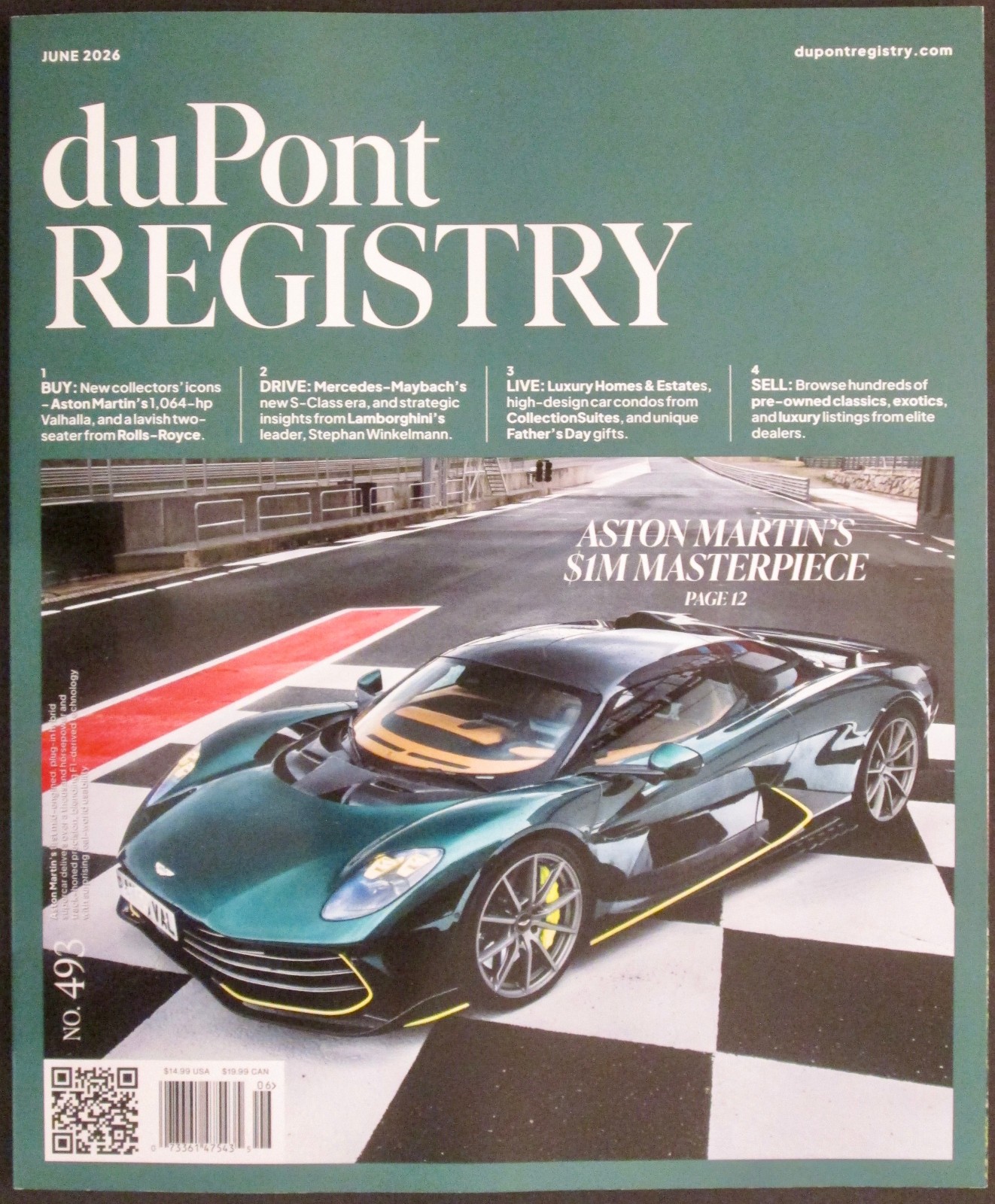 DUPONT REGISTRY Aston Martin&rsquo;s $1M Masterpiece June 2026