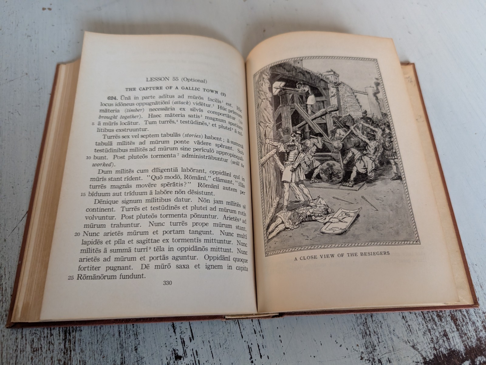 Latin for Today by Gray and Jenkins 1933 Hardcover Revised Edition SPQR