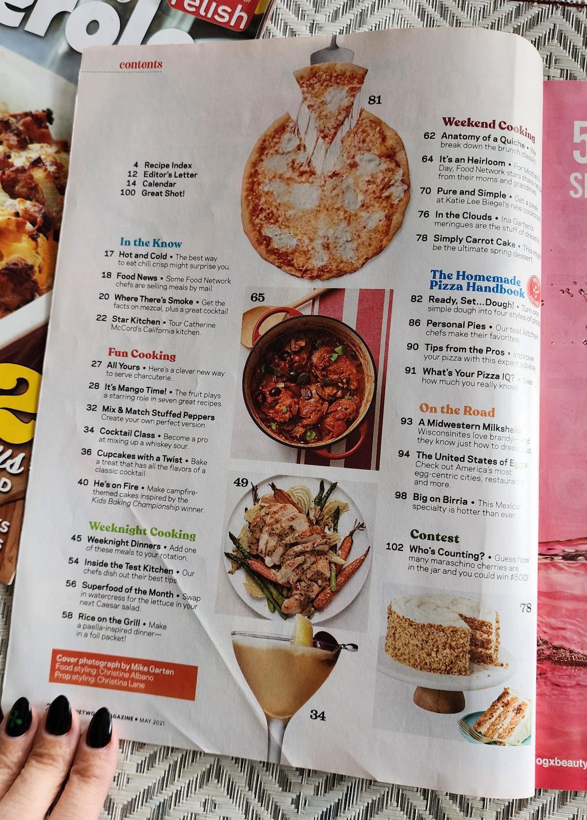Food Network Magazine May 2021 Time for Cake! Cook Like a Star! 102 pages NEW