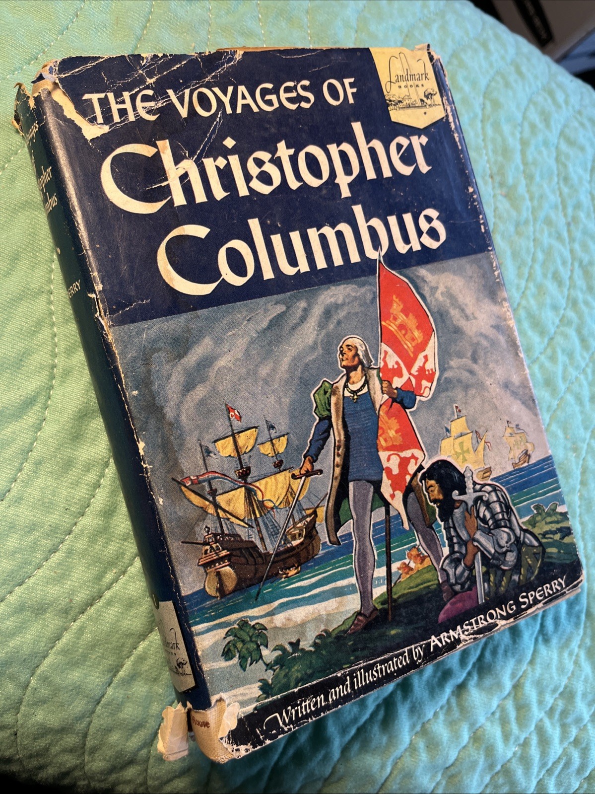 Christopher Columbus By Armstrong Perry 1950 HCDJ