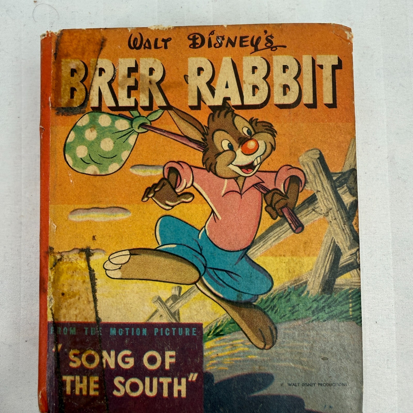 Walt Disney&rsquo;s Brer Rabbit Song of the South 1947 Better Big Little Book Whitman