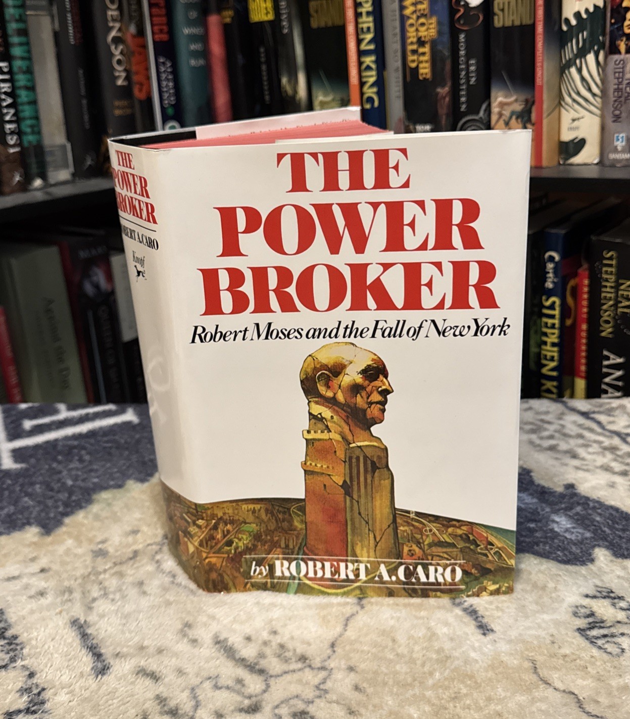 The Power Broker – Robert A Caro (Hardcover) Later Printing, VG, MAILS FAST