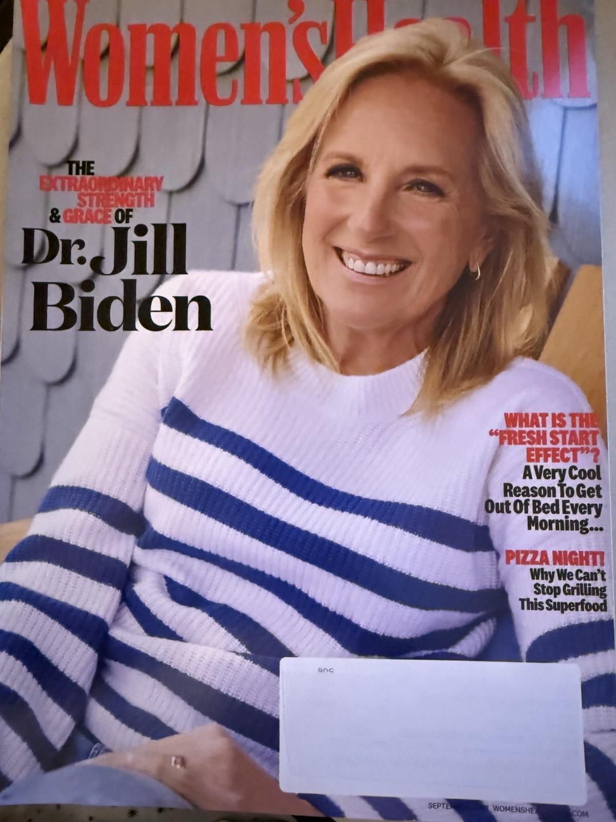 Women&rsquo;s Health Magazine – September 2023 – Dr Jill Biden -extraordinary strength
