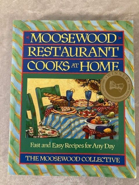 Moosewood Restaurant Cooks At Home Cookbook 416 Pages Paperback 1994