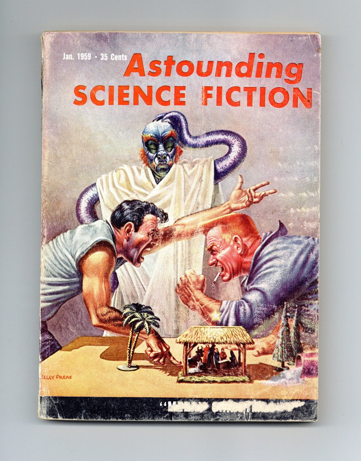 Astounding Science Fiction Pulp / Digest Vol. 62 #5 GD/VG 3.0 1959 Low Grade