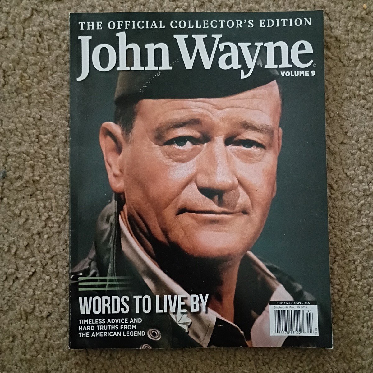 John Wayne The Official Collector&rsquo;s Edition Volume 9 Topix Media Specials 2016